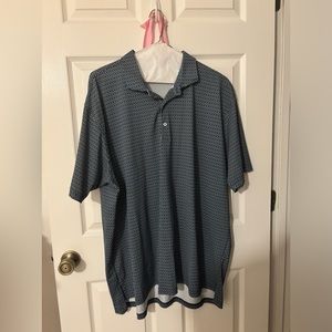 Turtleson black and white design short sleeve shirt 3XL